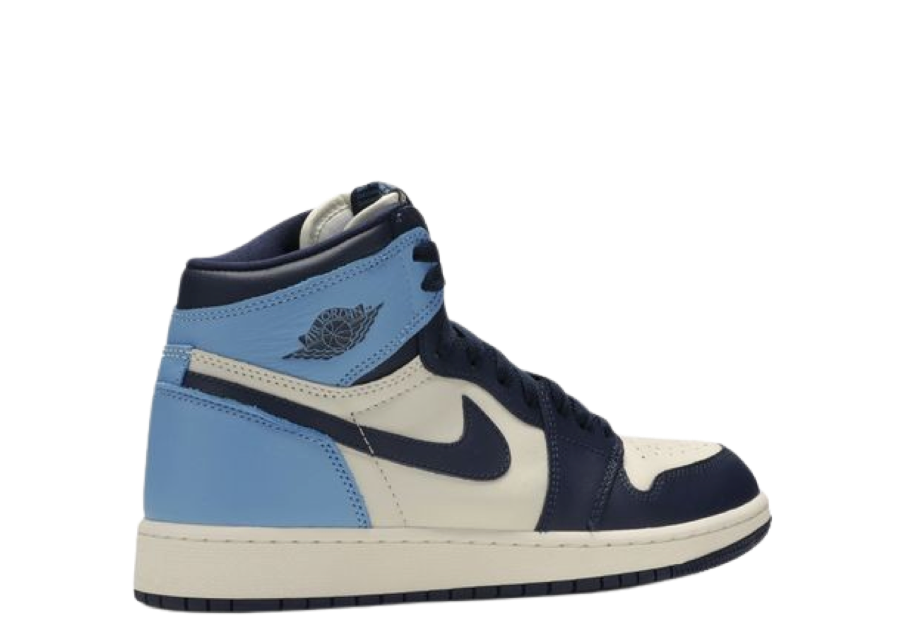 Air Jordan 1 Retro High Obsidian UNC (Grade School) - photo 3