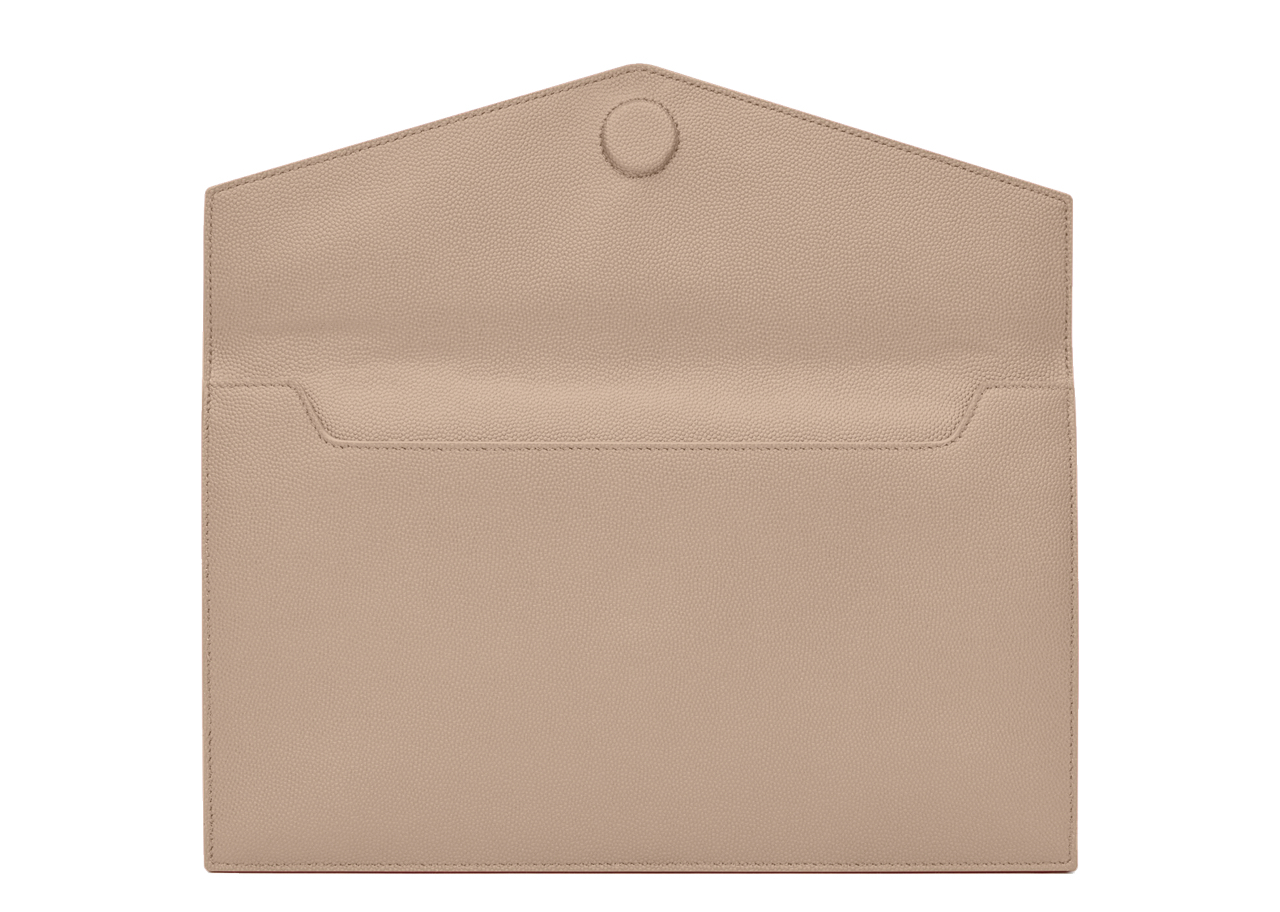 Saint Laurent Uptown Pouch in Grain De Poudre Embossed Leather - photo 3