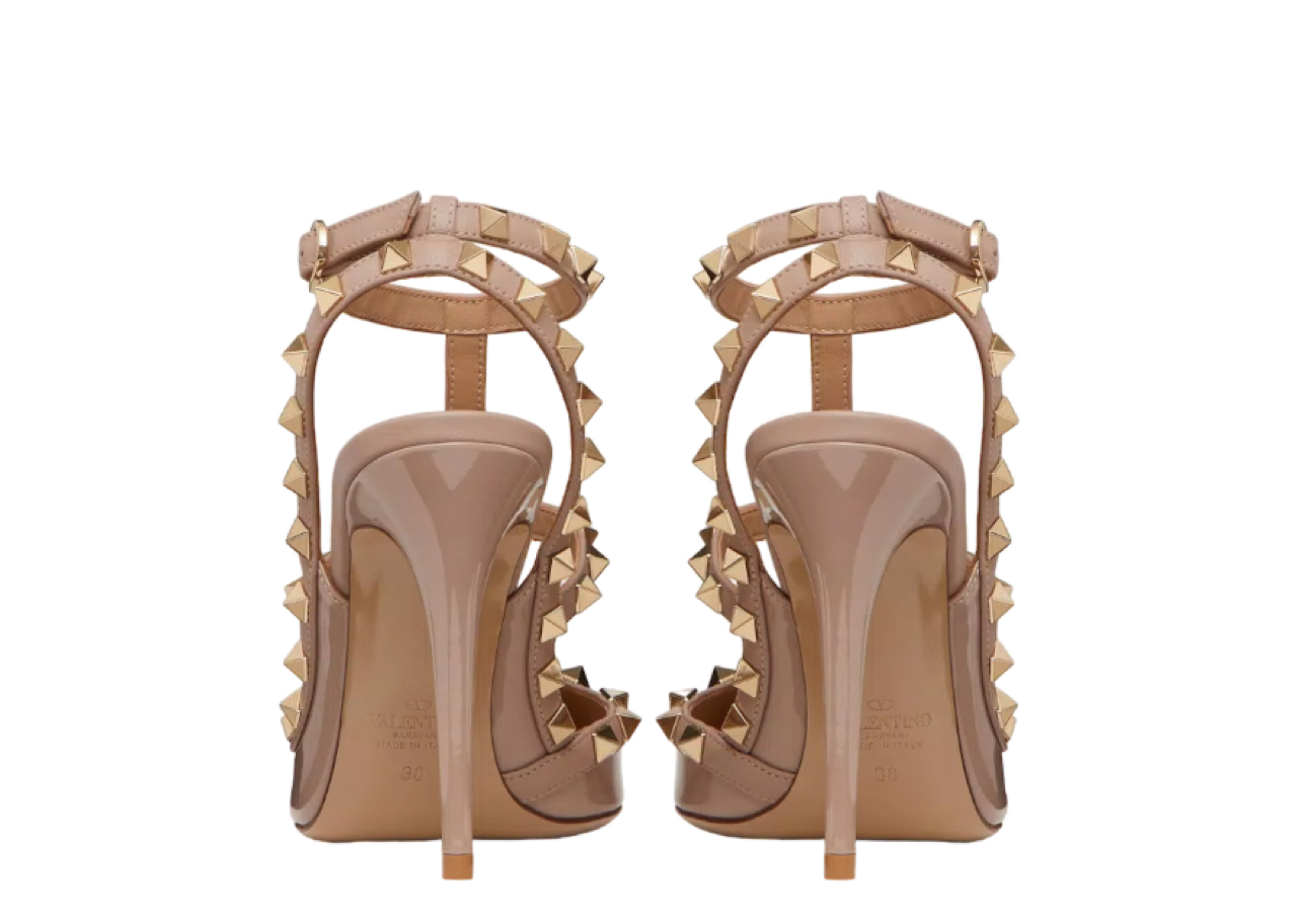 Valentino Patent Rockstud Caged Pump - photo 3