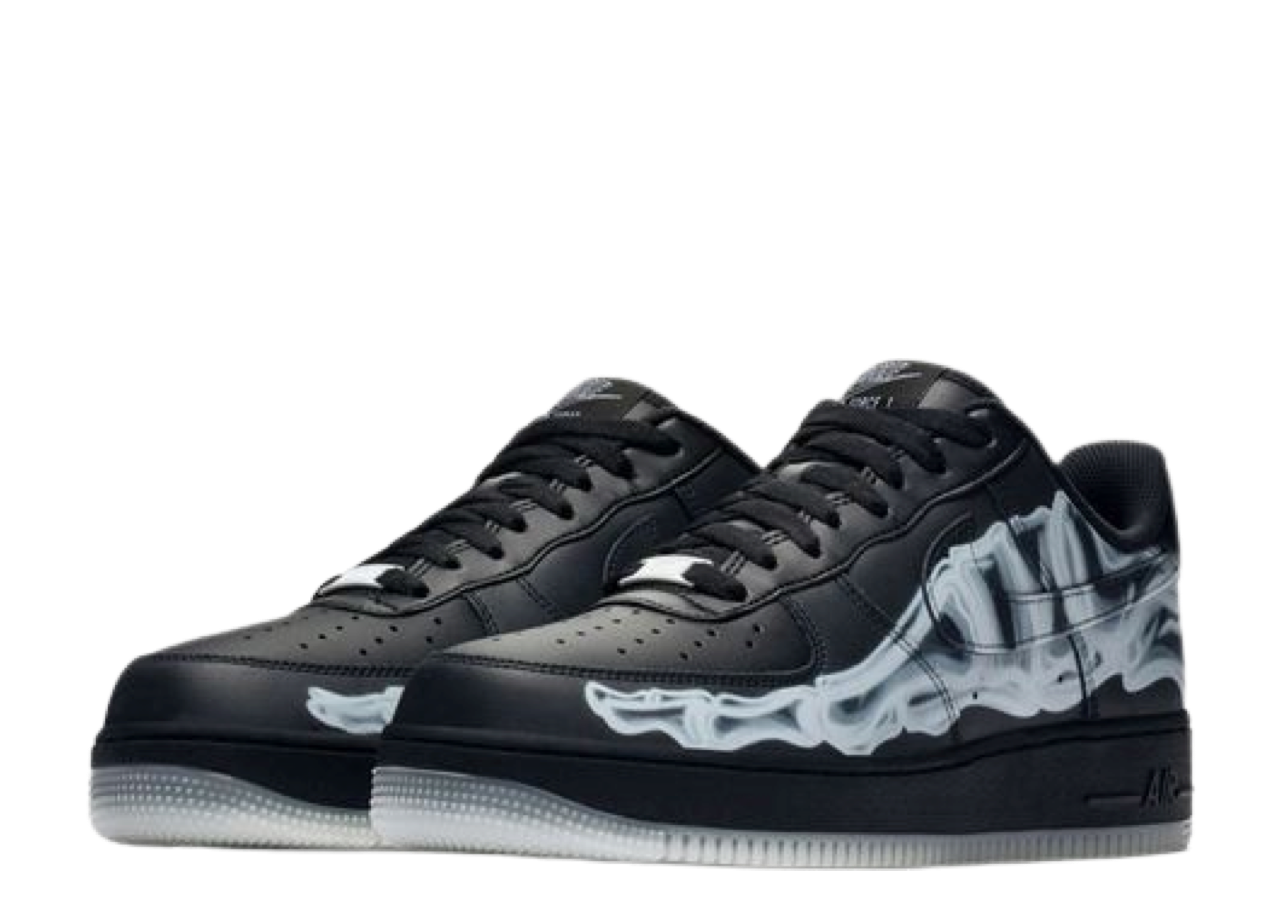 Nike Air Force 1 Low Black Skeleton - photo 2