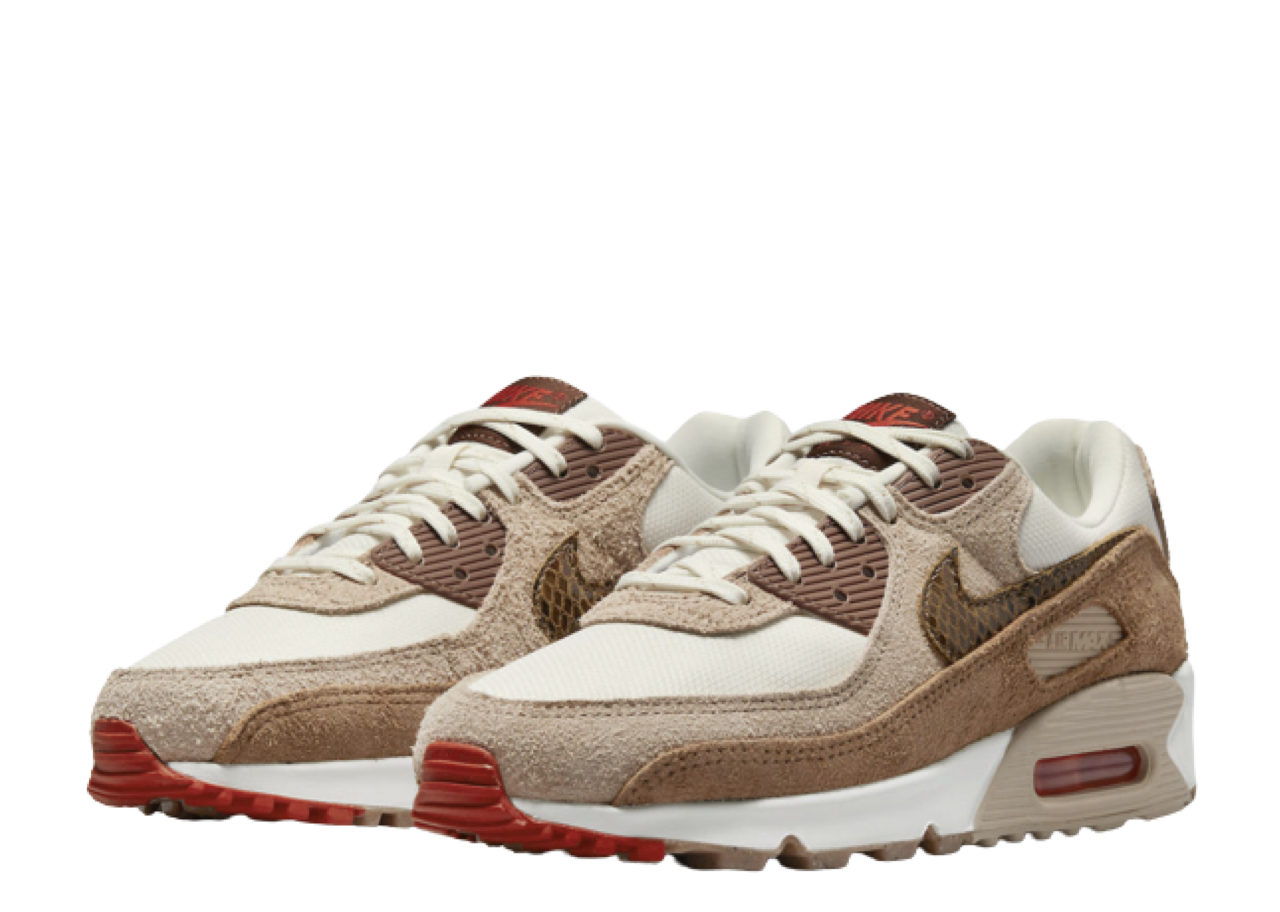 Nike Air Max 90 SE Pale Ivory Snakeskin Swoosh (Women's) - photo 2