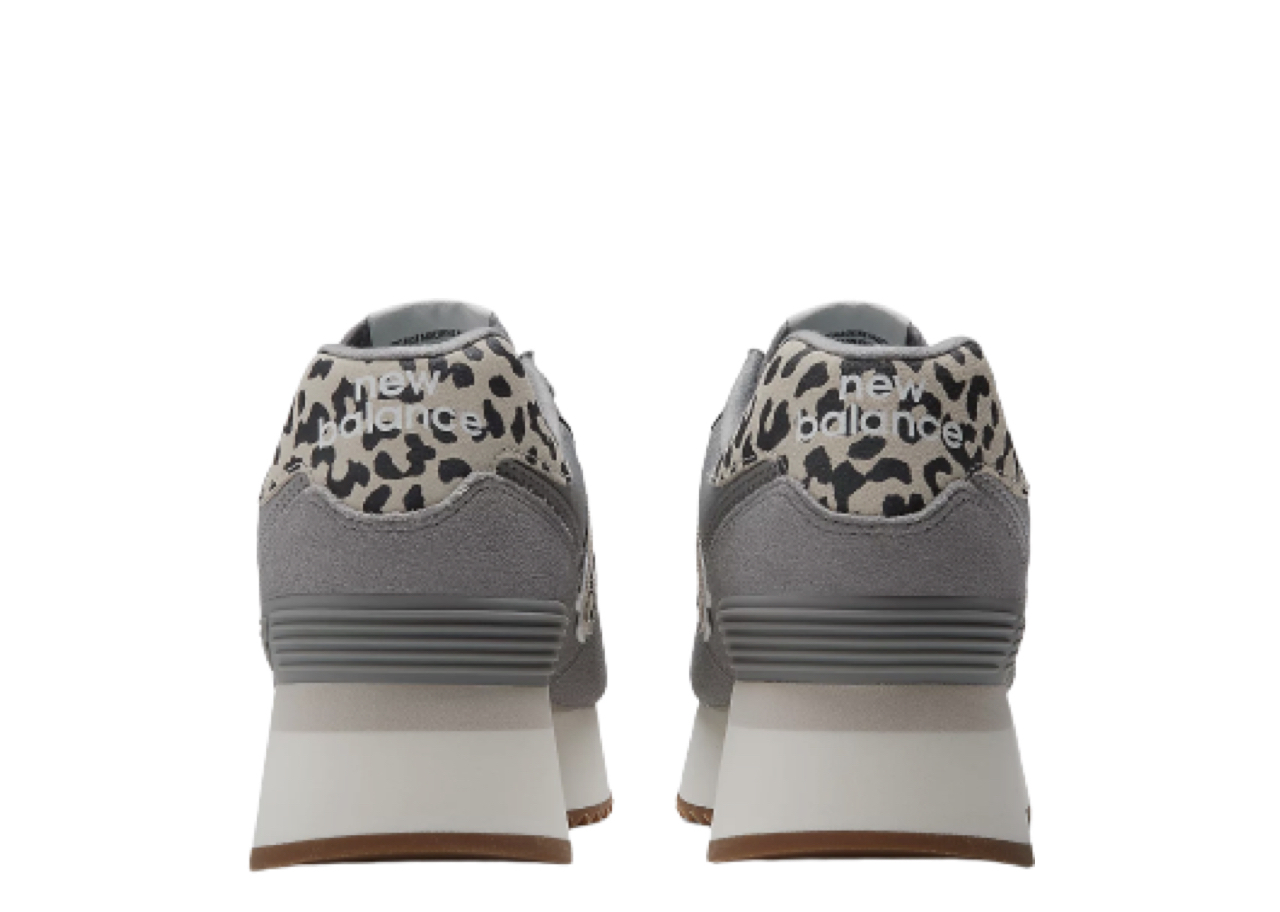 New Balance 574 Shadow Grey Leopard (Women's) - photo 3