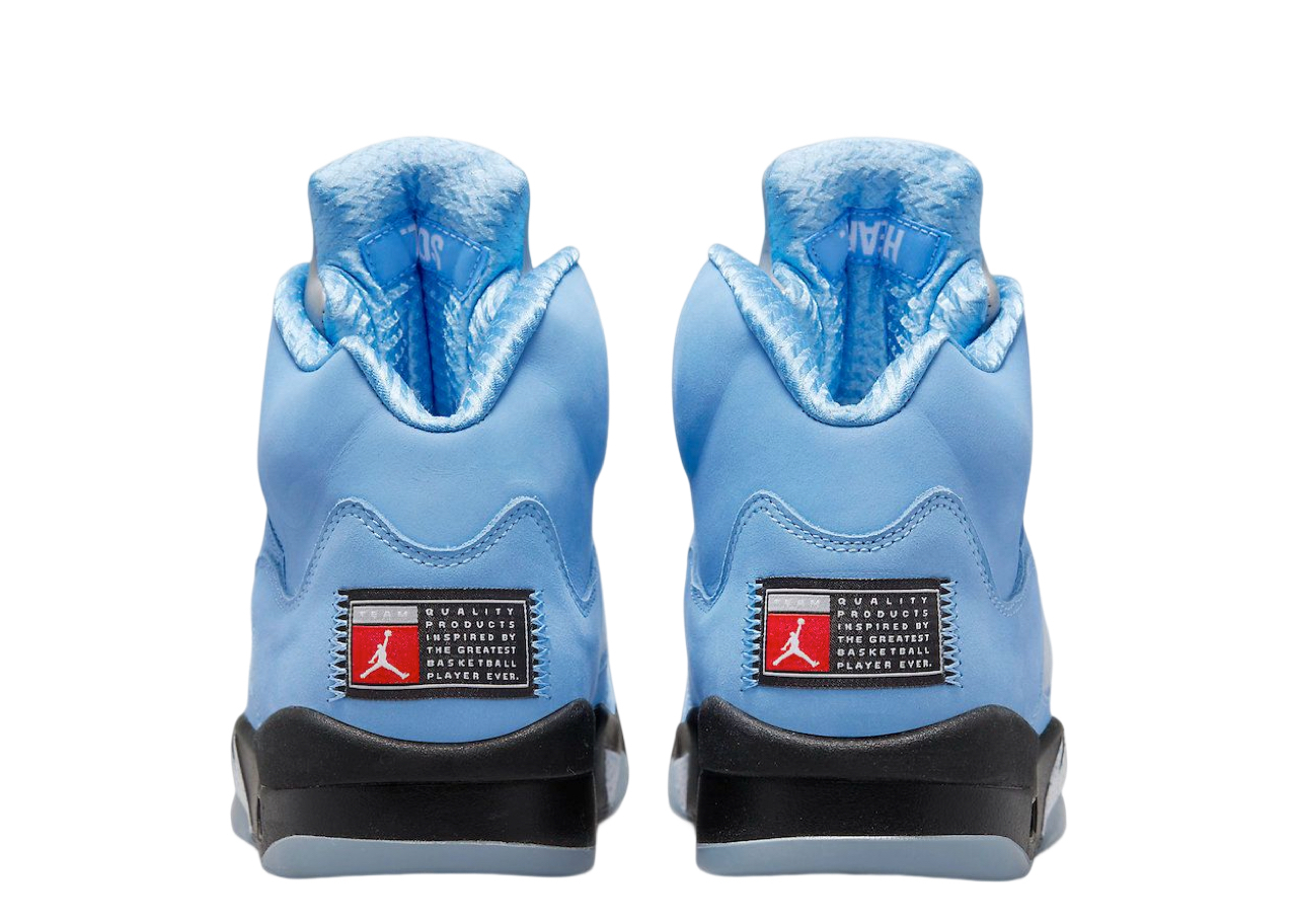 Jordan 5 Retro UNC University Blue - photo 3