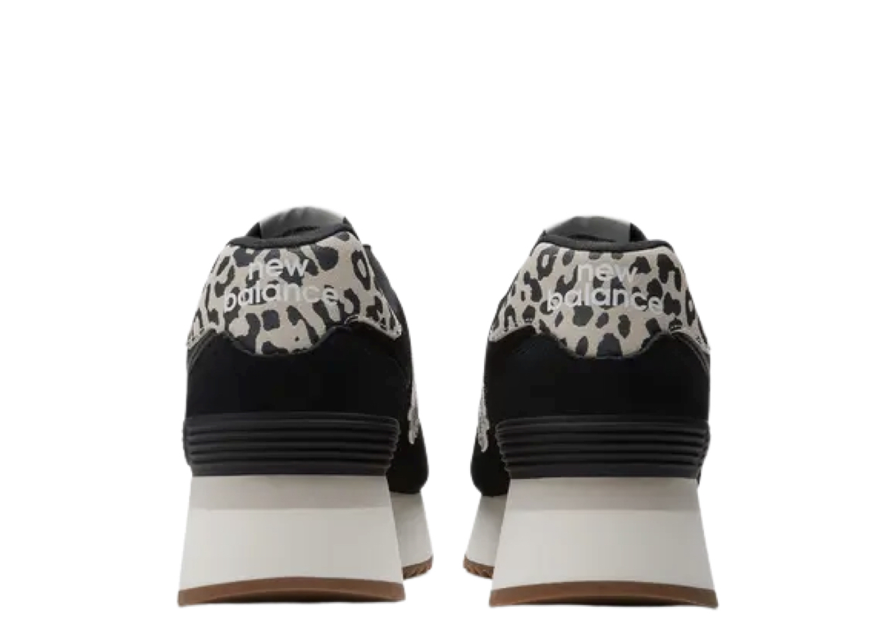 New Balance 574 Black Animal Print (Women's) - photo 3