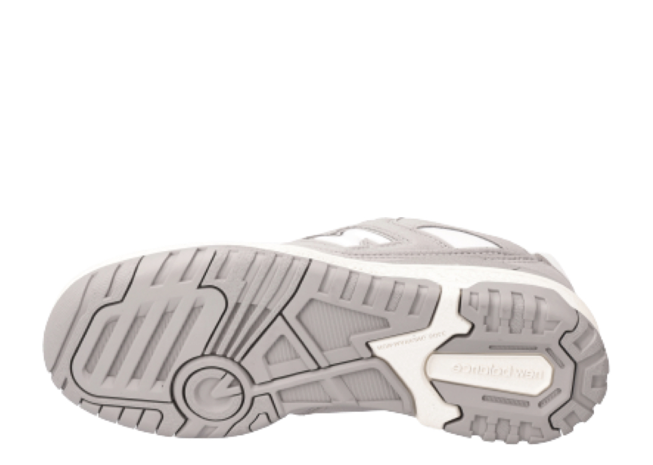 New Balance 550 Concrete White (Grade School) - photo 4