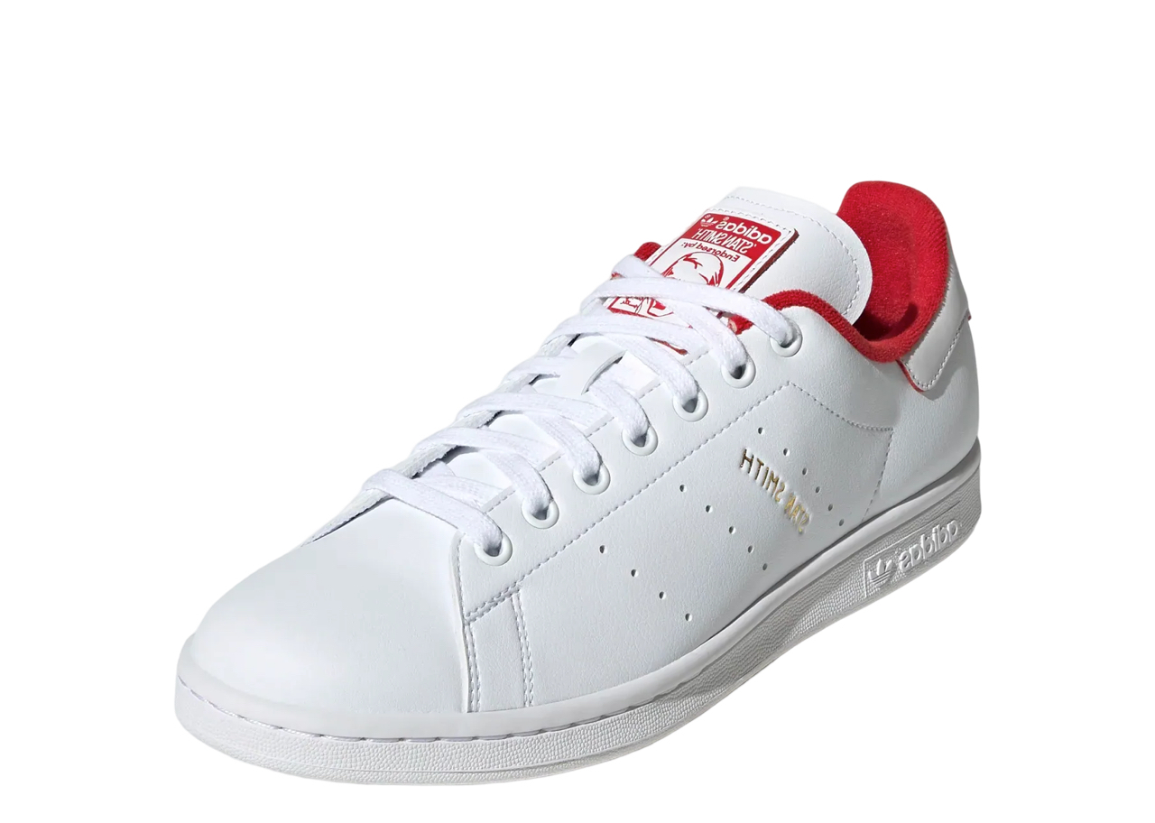 adidas Stan Smith Cloud White Scarlet - photo 2