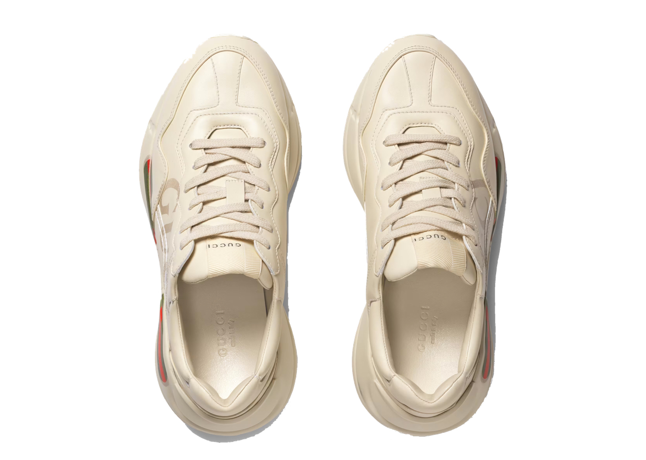 Gucci Rhyton Logo Leather Sneaker (W) - photo 4