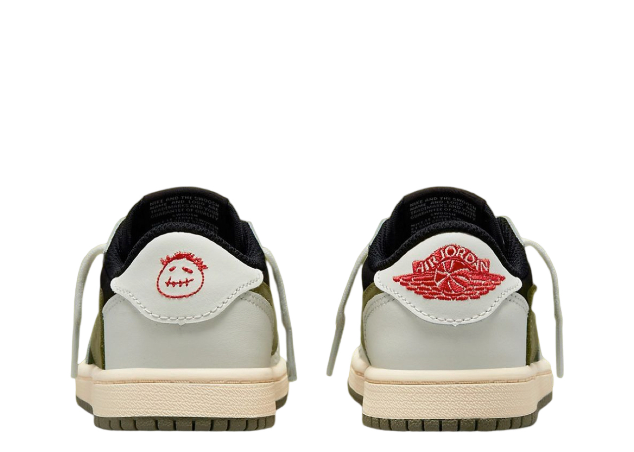 Air Jordan 1 Retro Low OG SP Travis Scott Olive (Women's) - photo 3