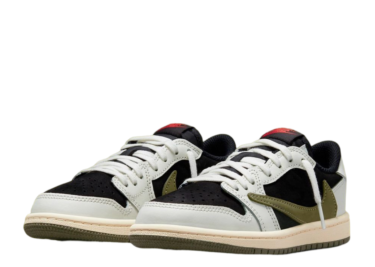 Air Jordan 1 Retro Low OG SP Travis Scott Olive (Women's) - photo 2