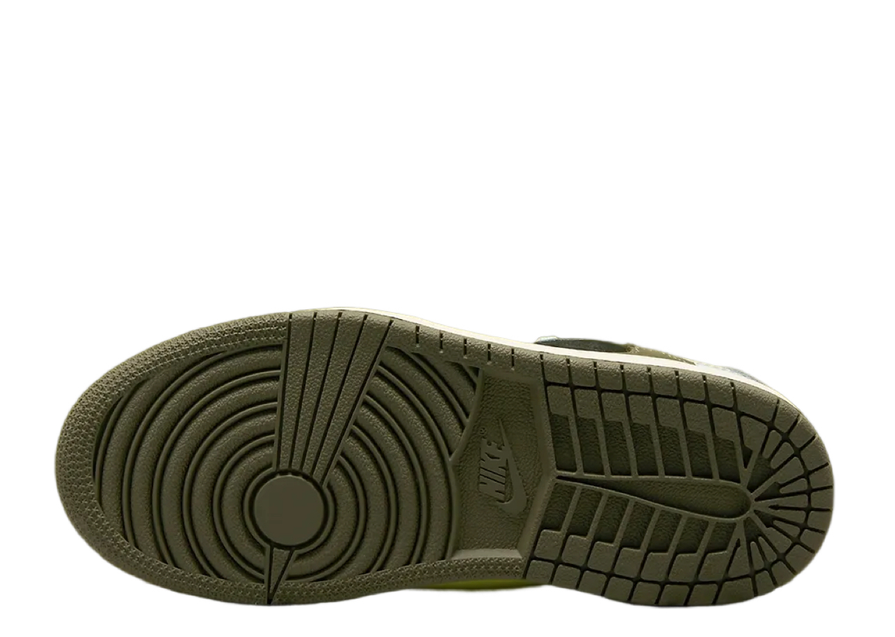 Air Jordan 1 Retro Low OG SP Travis Scott Olive (Pre-School) - photo 4