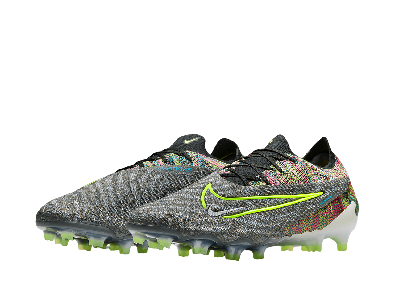 Nike Gripknit Phantom GX Elite Fusion FG Black White Blue Glow Volt - photo 2