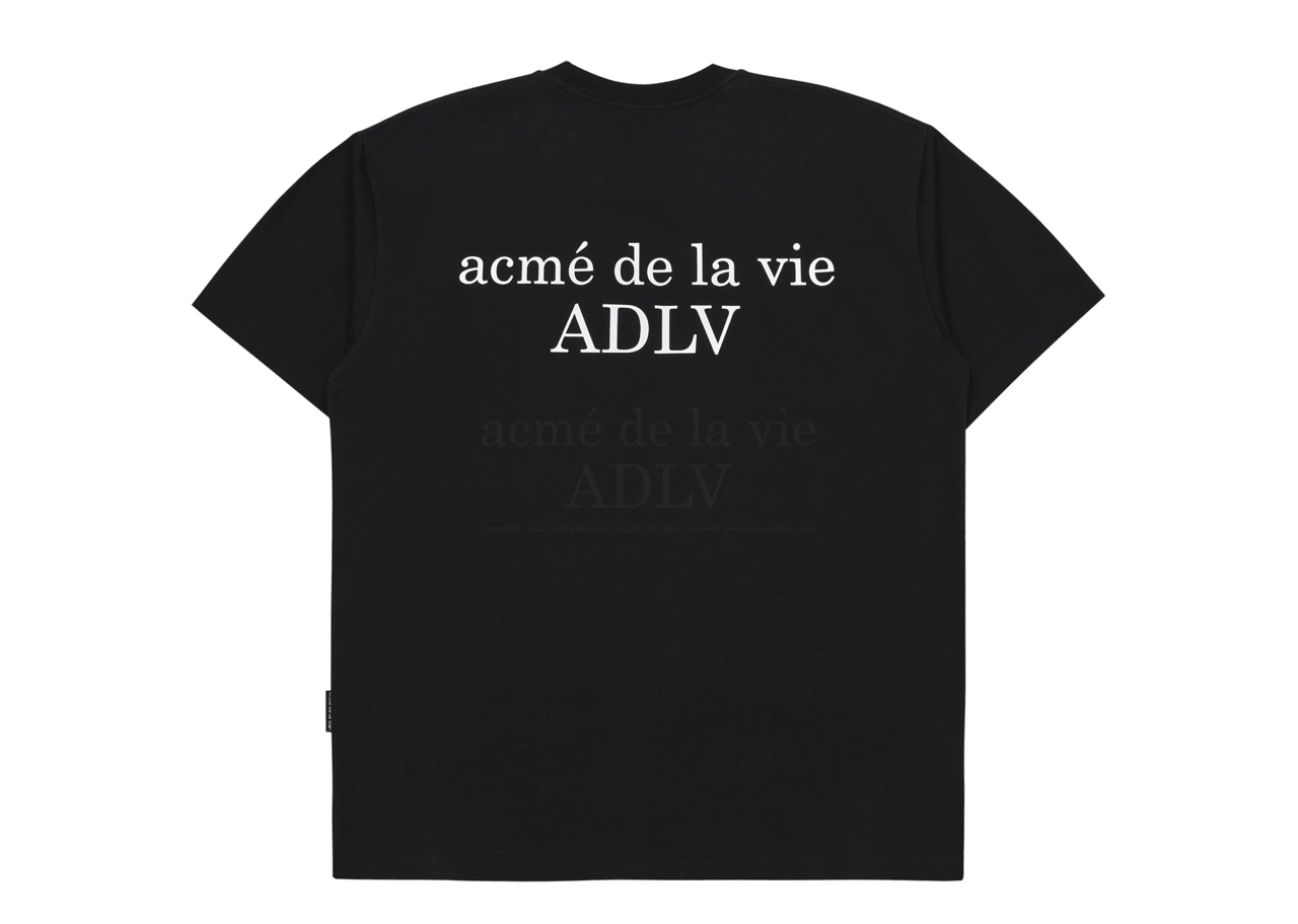 Acme De La Vie DTP Baby Face T-Shirt Window Seat Black  - photo 2