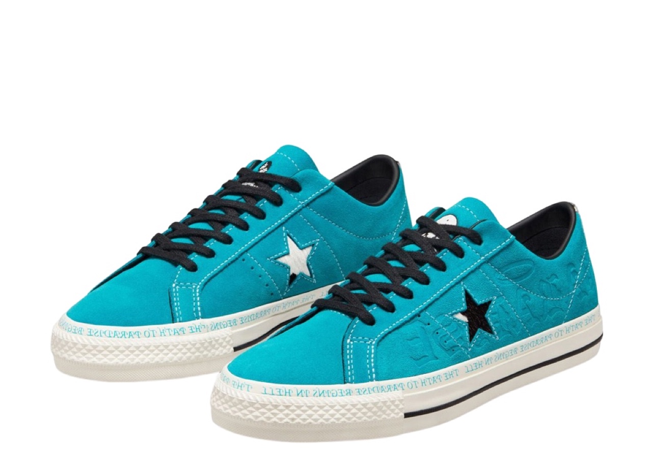 Converse One Star Pro Ox Sean Pablo Rapid Teal - photo 2