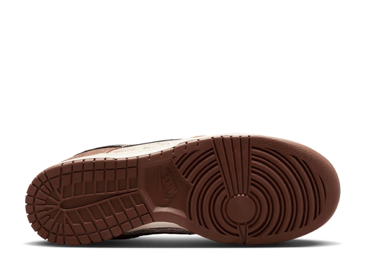 Nike Dunk Low Premium CO.JP Brown Snakeskin - photo 4