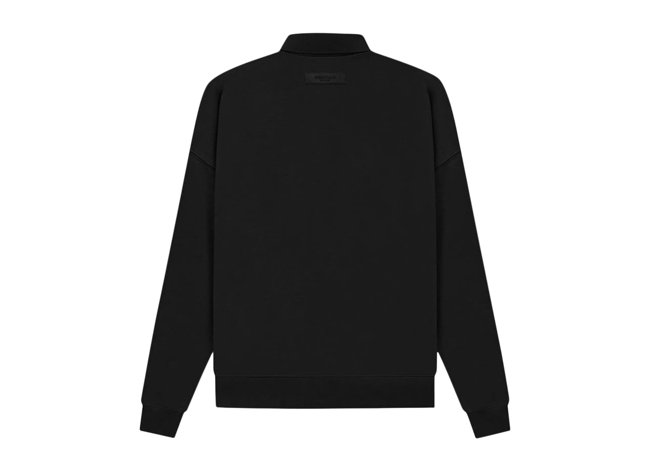 Fear of God Essentials Long Sleeve Polo Stretch Limo - photo 2