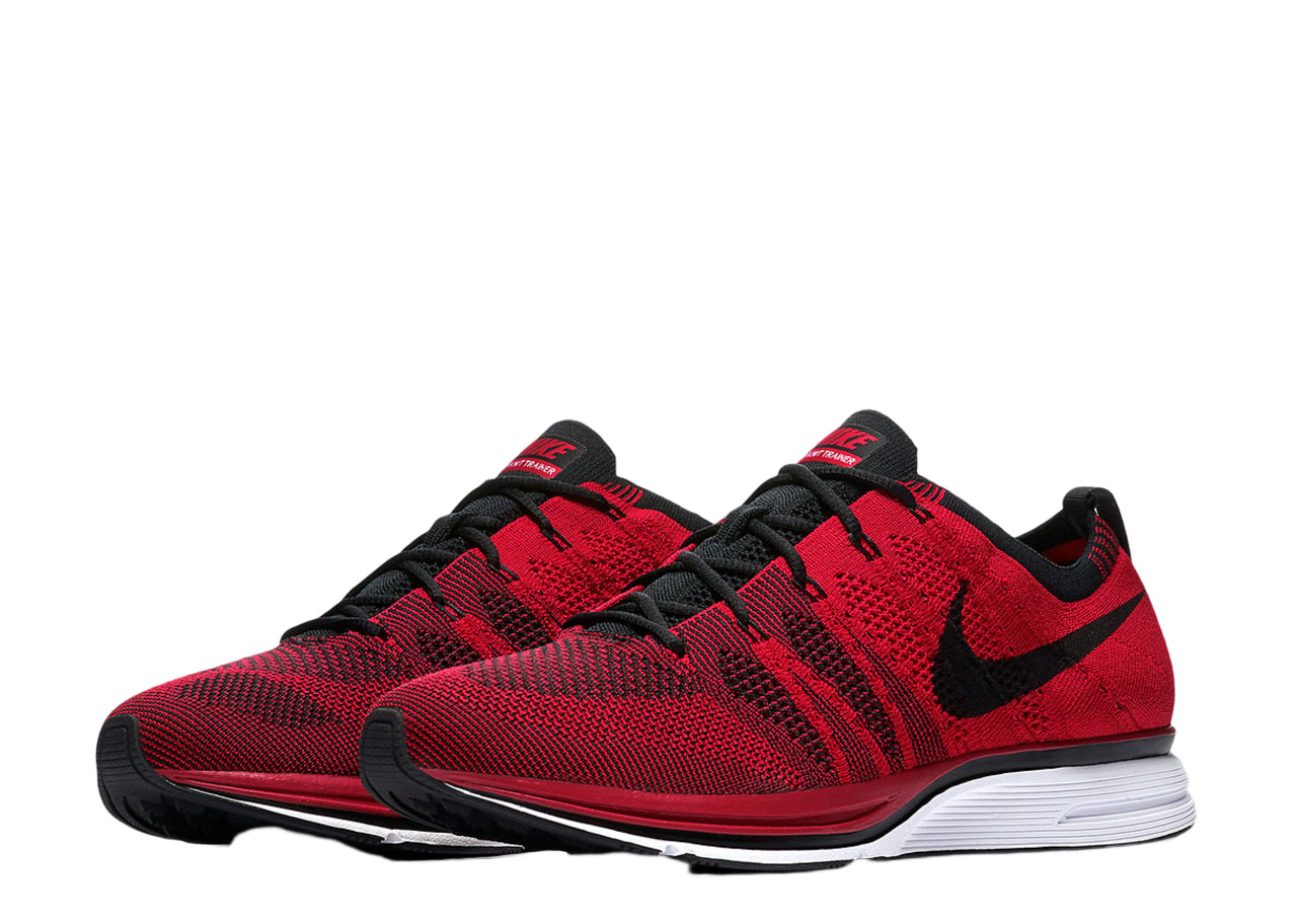 Nike Flyknit Trainer University Red (2018) - photo 2