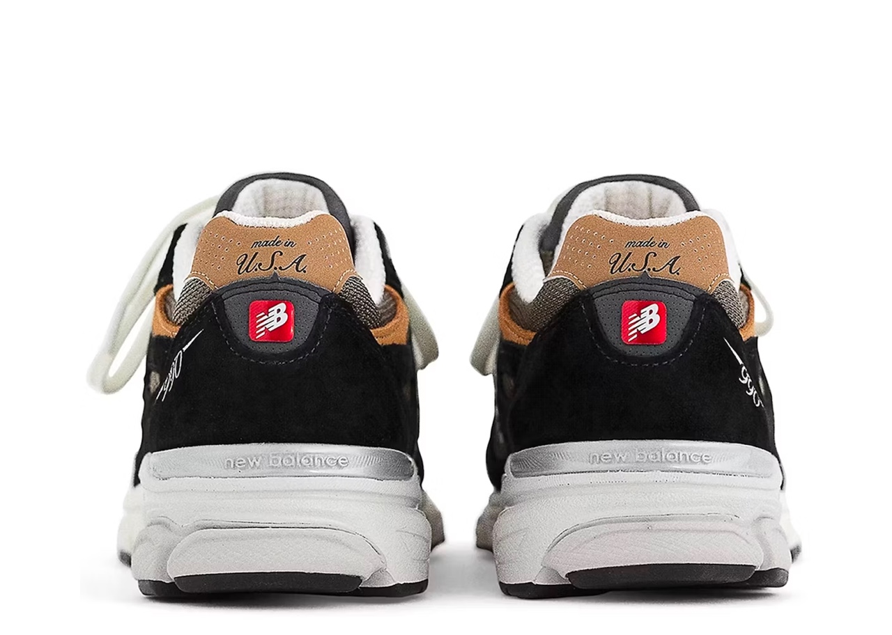 New Balance 990v3 MiUSA Black Tan - photo 3