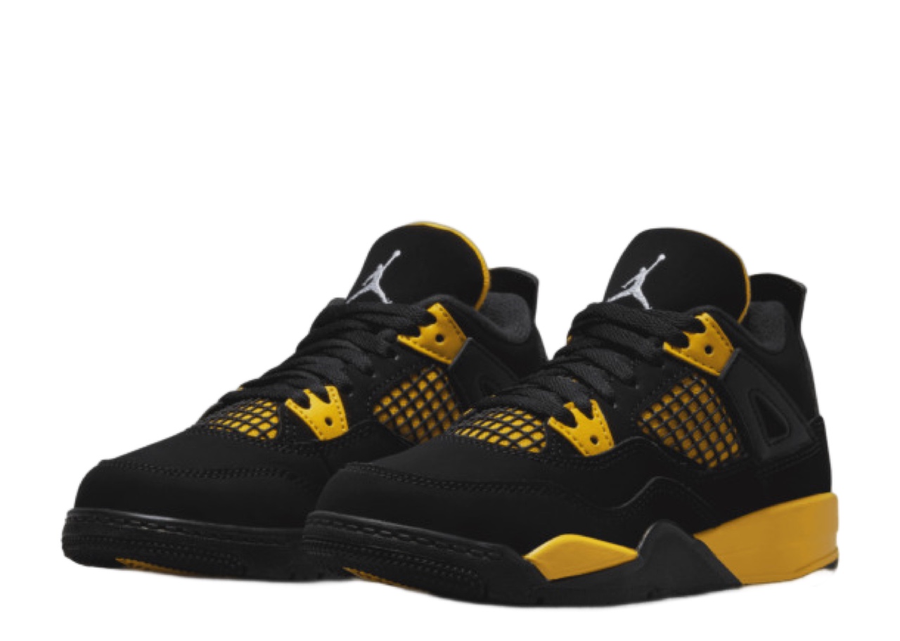 Jordan 4 Retro Thunder (2023) (Pre-School) - photo 2