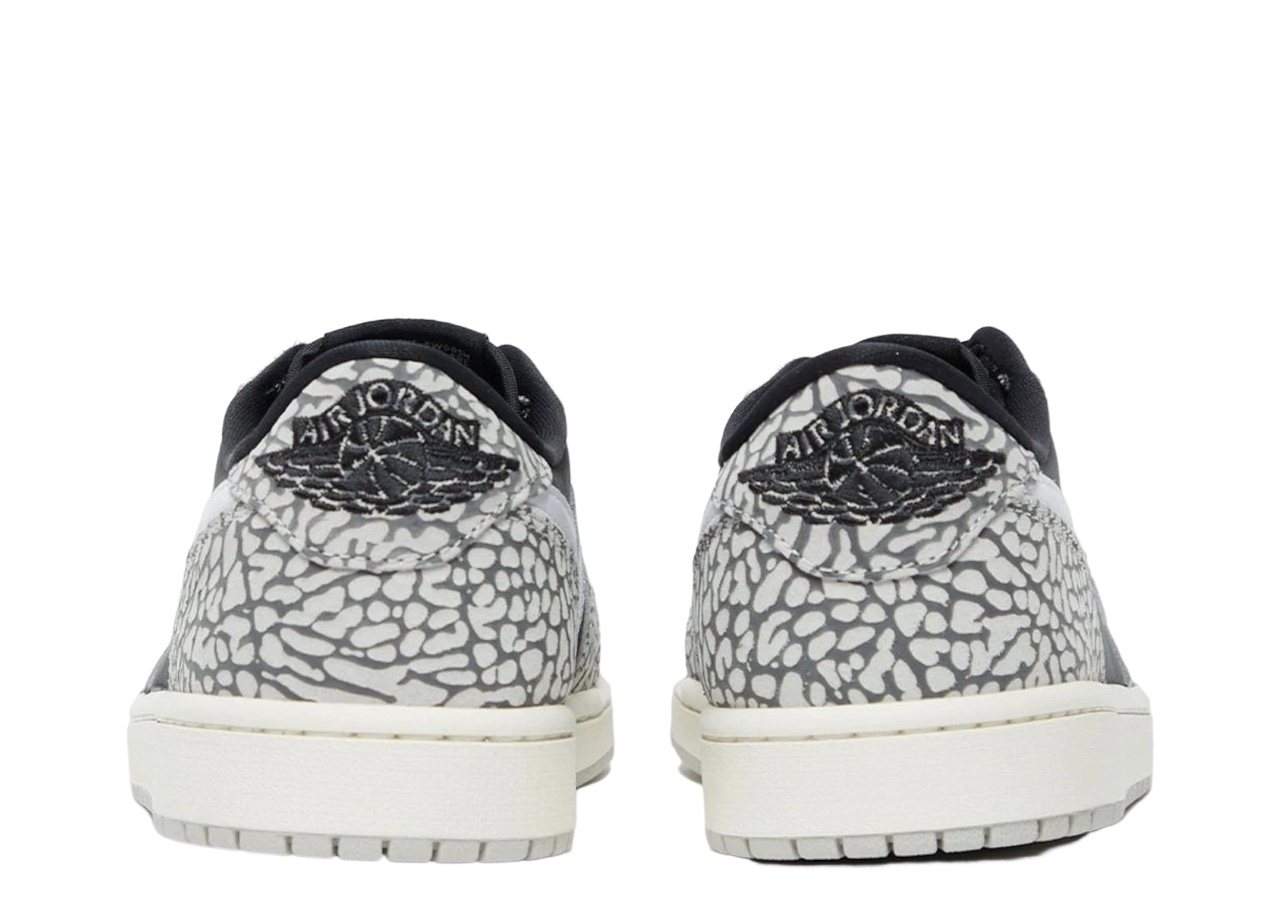 Air Jordan 1 Retro Low OG Black Cement - photo 3