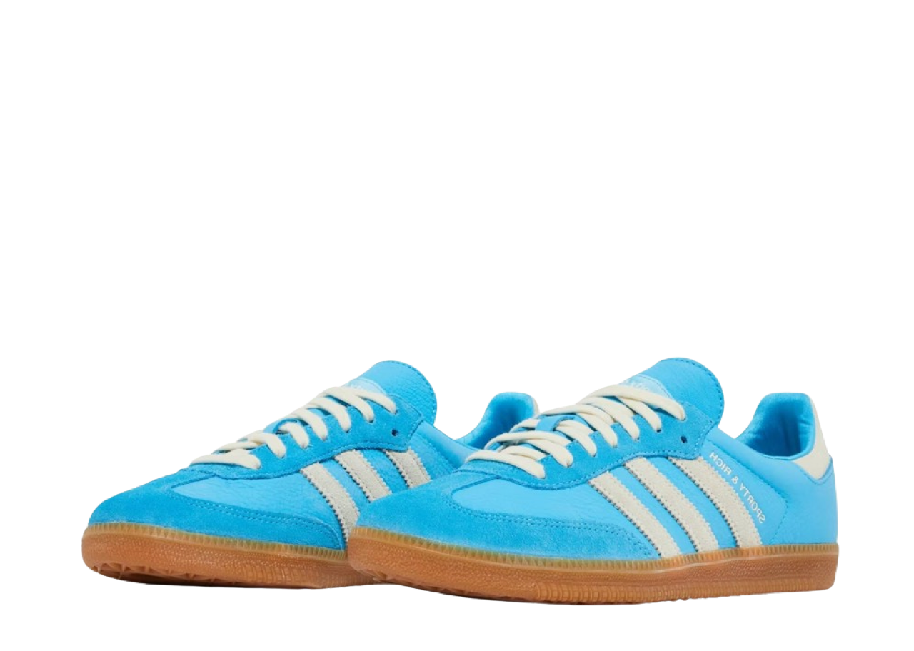 Adidas Samba OG Sporty & Rich Blue Grey - photo 2