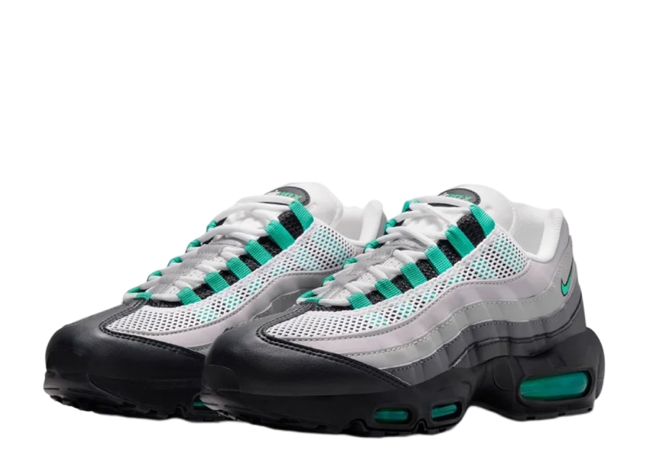 Nike Air Max 95 Black Stadium Green (Women's) - photo 2
