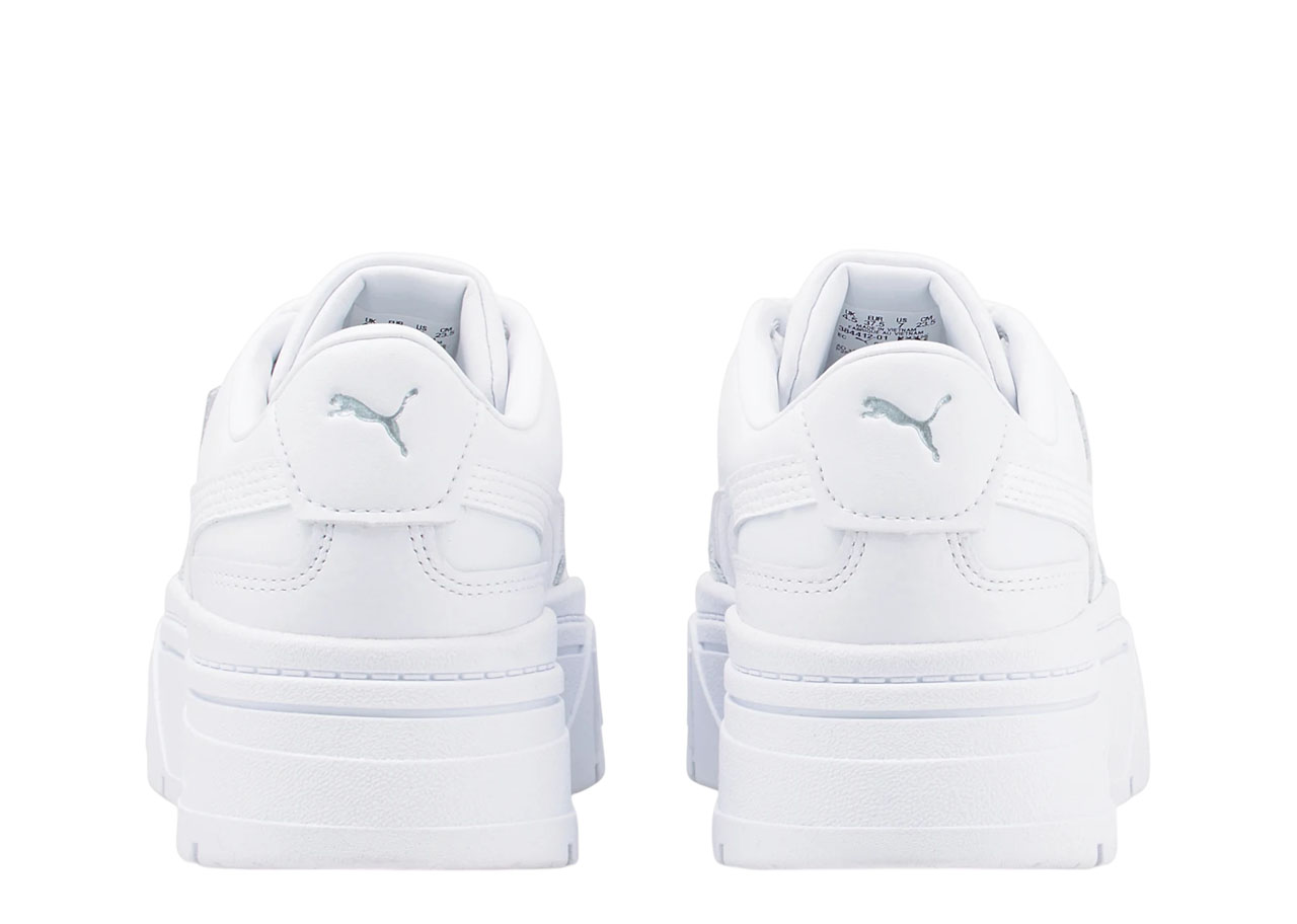 Puma Mayze Stack Lather Triple White (Women's) - photo 3