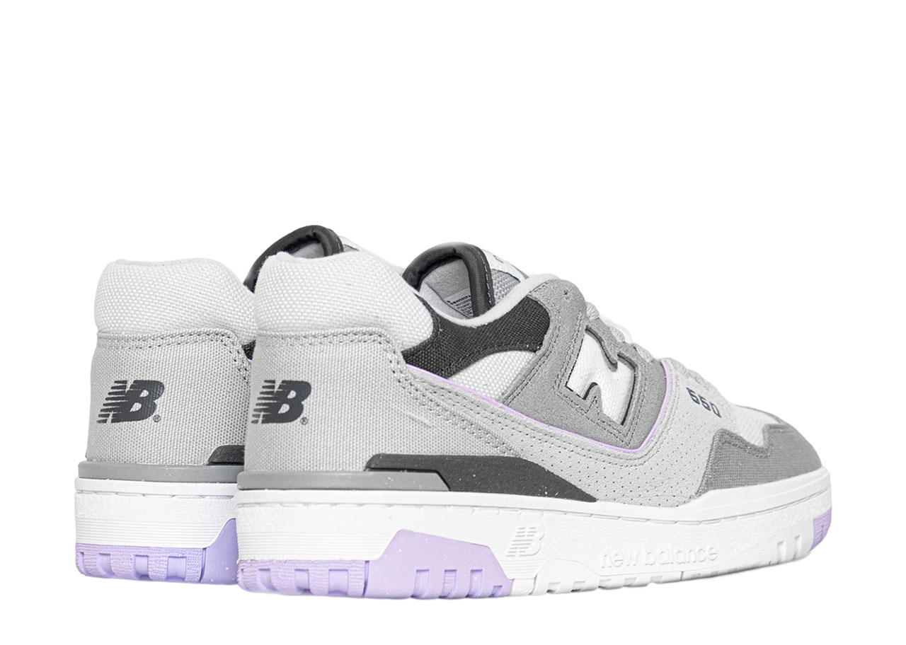 New Balance 550 Grey Purple (Women's) - photo 2