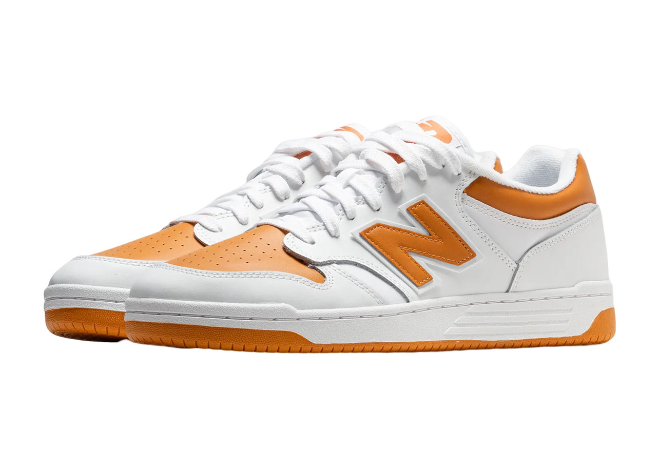 New Balance 480 White Orange - photo 2