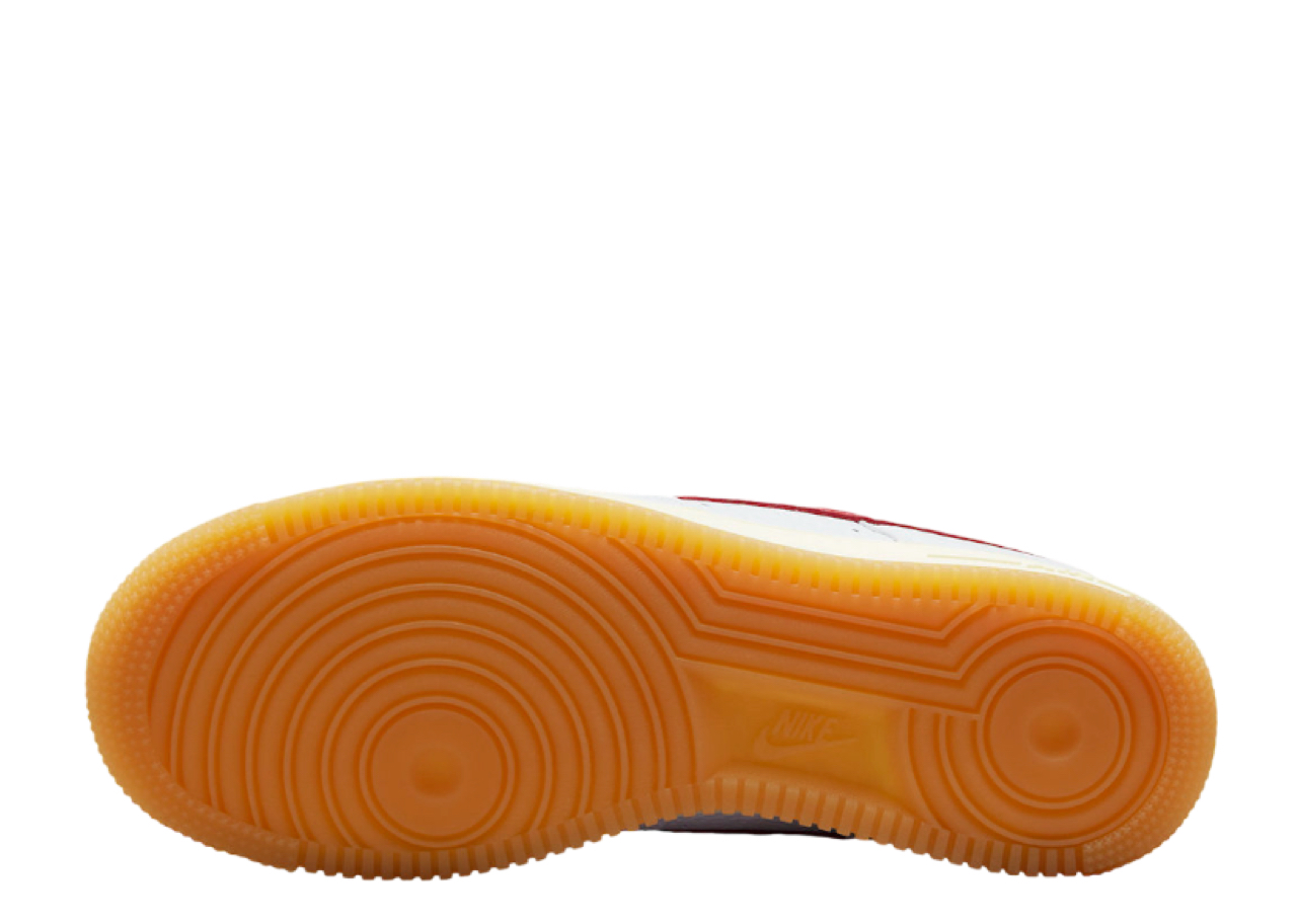 Nike Air Force 1 Low White Red Gum (Women's) - photo 4