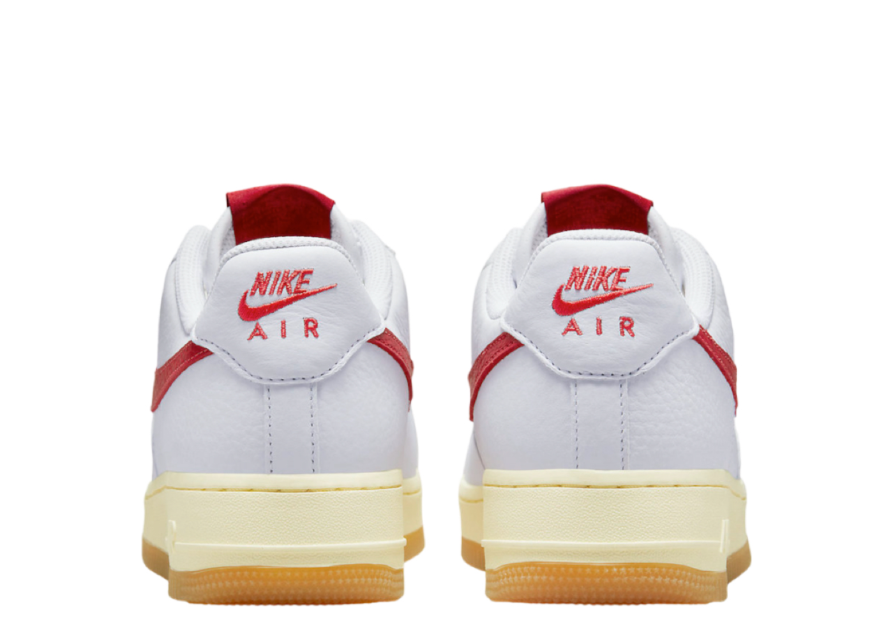 Nike Air Force 1 Low White Red Gum (Women's) - photo 3