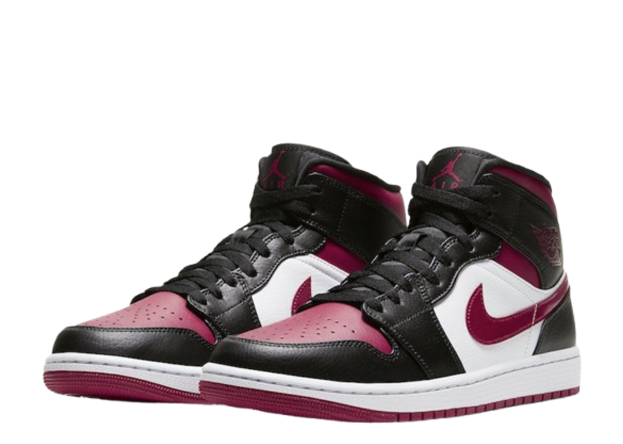 Air Jordan 1 Mid Bred Toe - photo 2