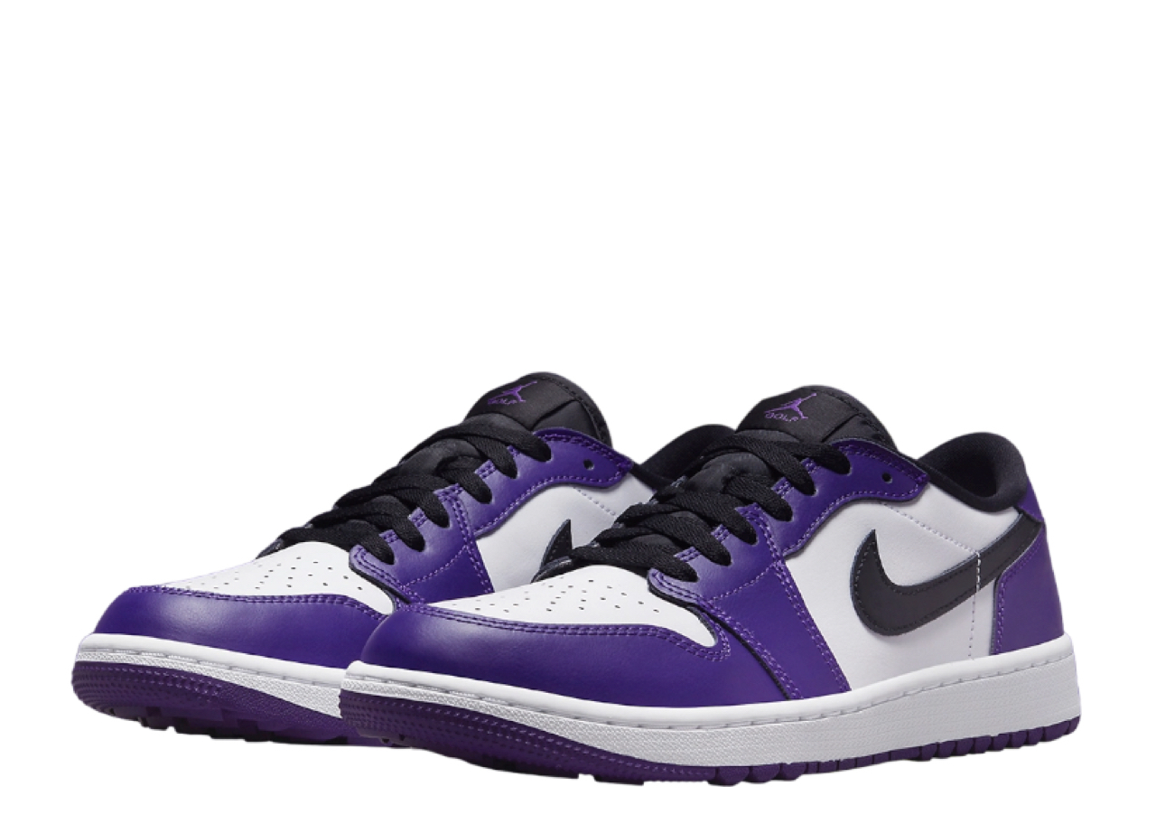 Air Jordan 1 Retro Low Golf Court Purple - photo 2