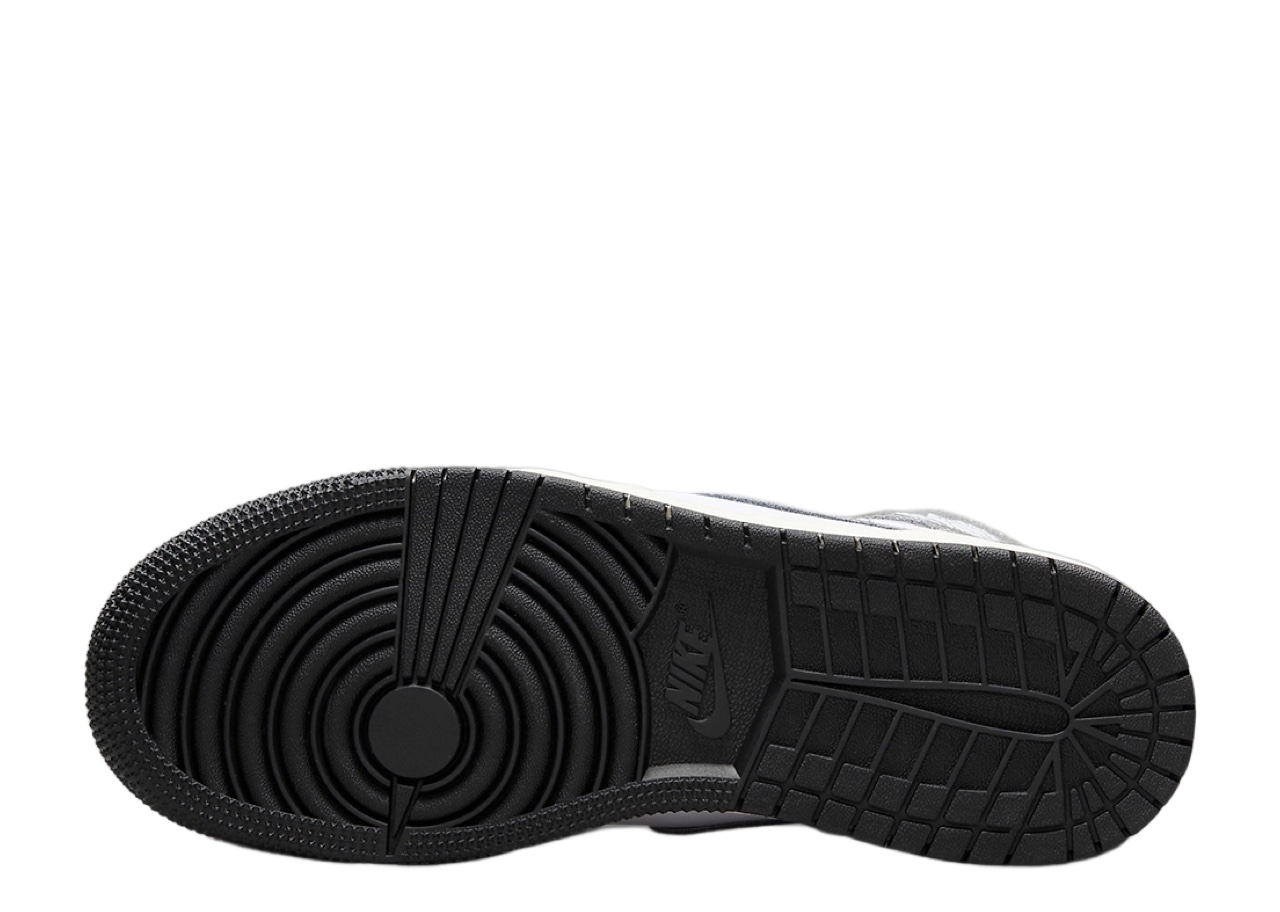 Jordan 1 Retro High OG Washed Black (Grade School) - photo 4