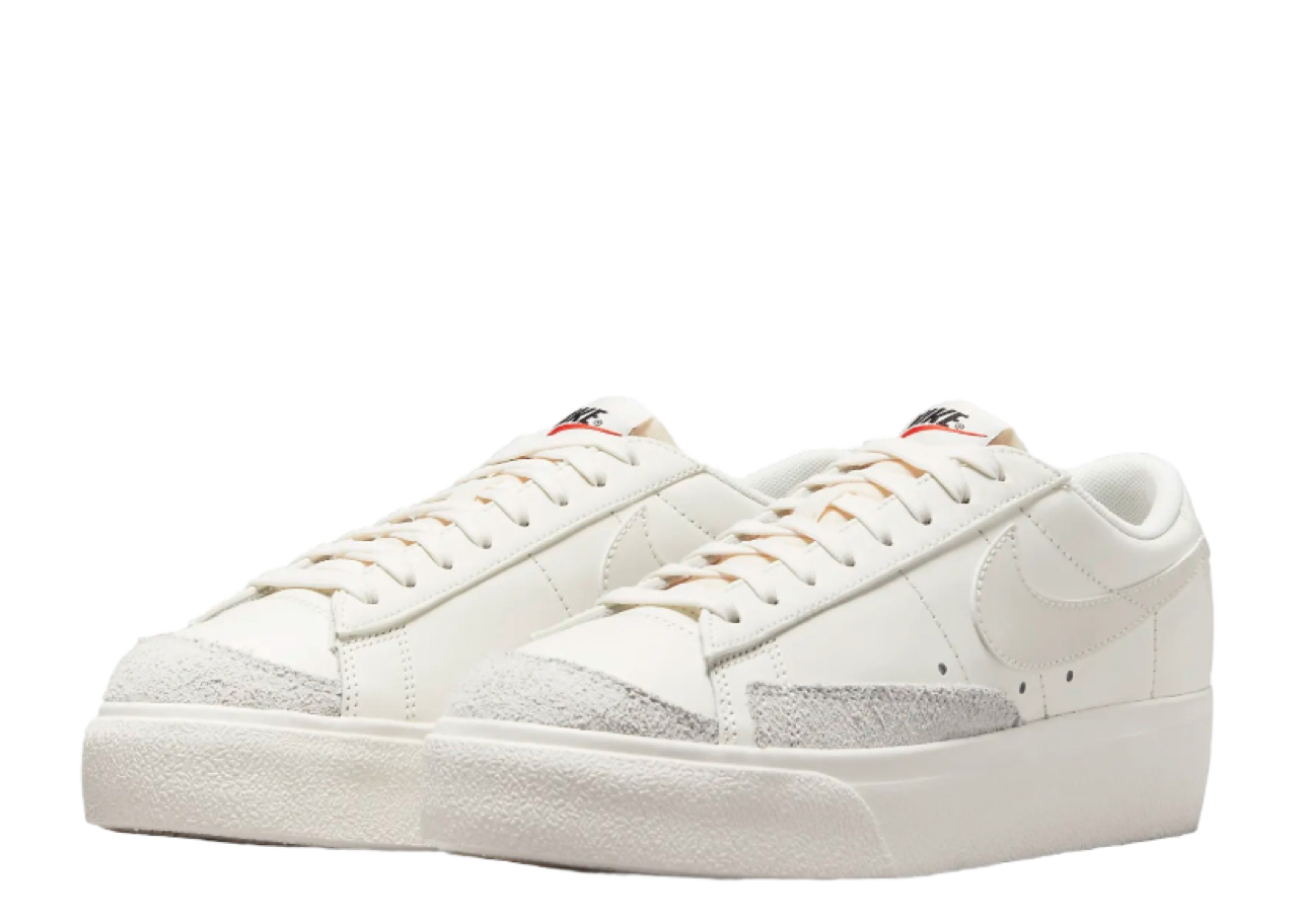 Nike Blazer Low Platform Sail Grey (Women's) - photo 2