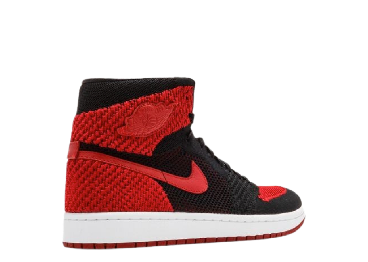 Air Jordan 1 Retro Flyknit Bred - photo 3