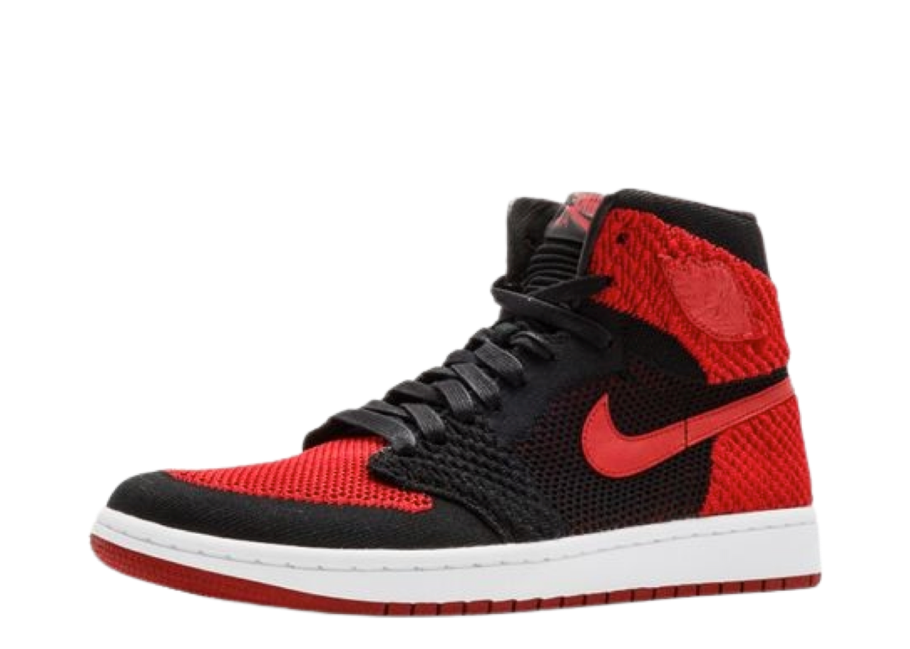 Air Jordan 1 Retro Flyknit Bred - photo 2