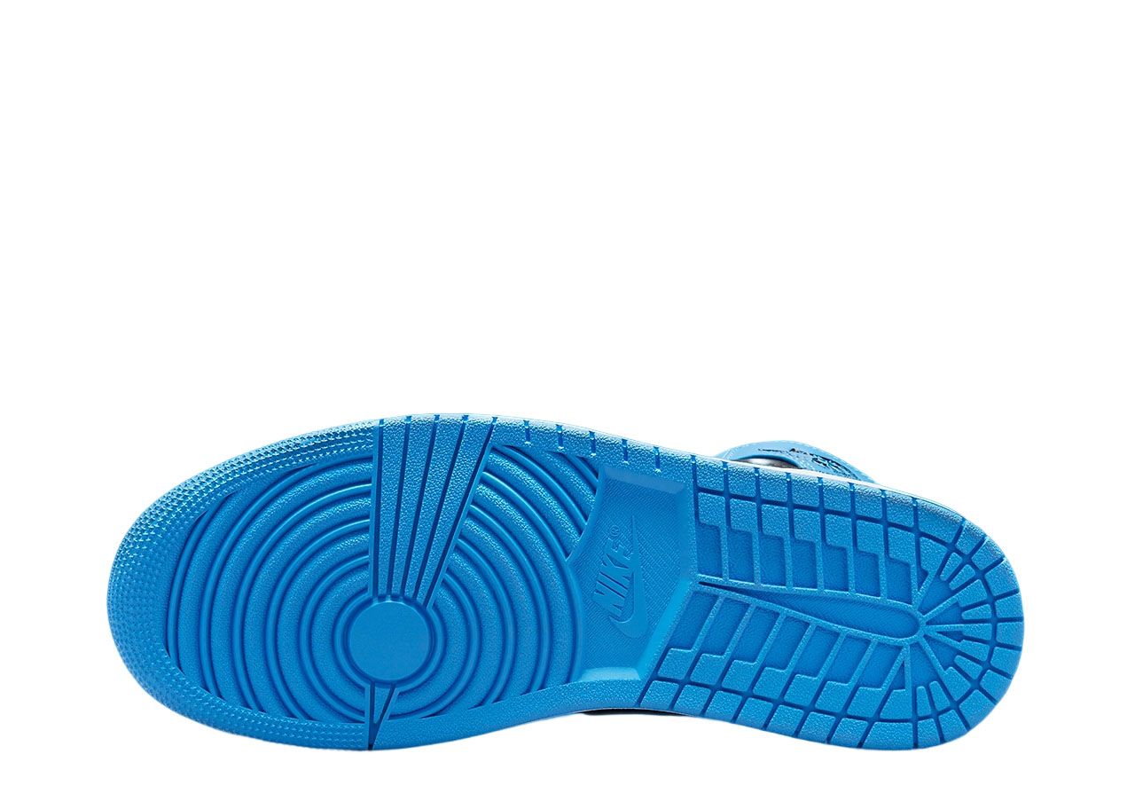 Air Jordan 1 Mid University Blue Black - photo 4