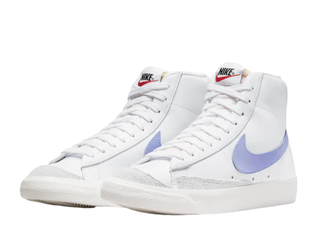 Nike Blazer Mid 77 Vintage White Sail Peach Light Thistle (Women's) - photo 2