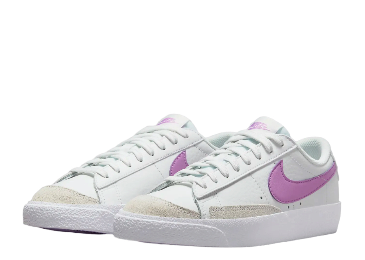 Nike Blazer Low '77 White Rush Fuchsia (Grade School) - photo 2