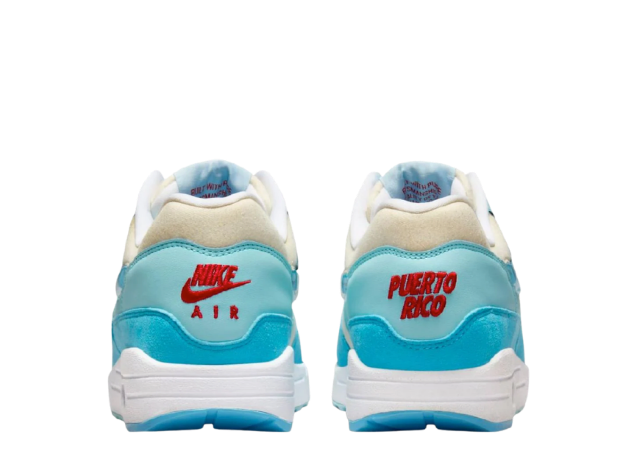 Nike Air Max 1 Puerto Rico Blue Gale - photo 3