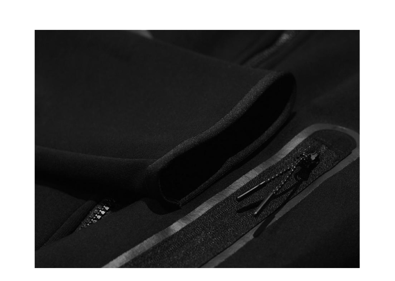 Nike Tech Fleece Full Zip Hoodie Black - photo 3