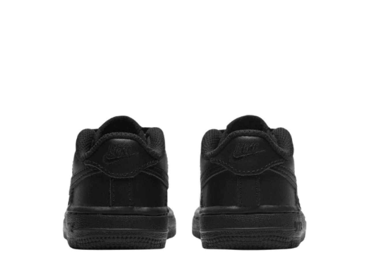 Nike Air Force 1 Low LE Triple Black (Toddler) - photo 3