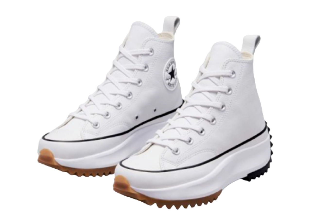 Converse Run Star Hike Hi Leather White Black - photo 2