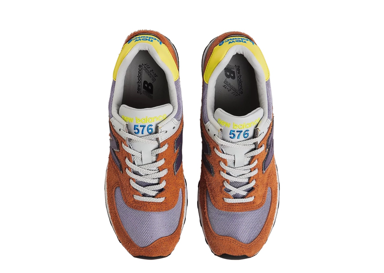 New Balance 576 MiUK Apriot Limeade - photo 2