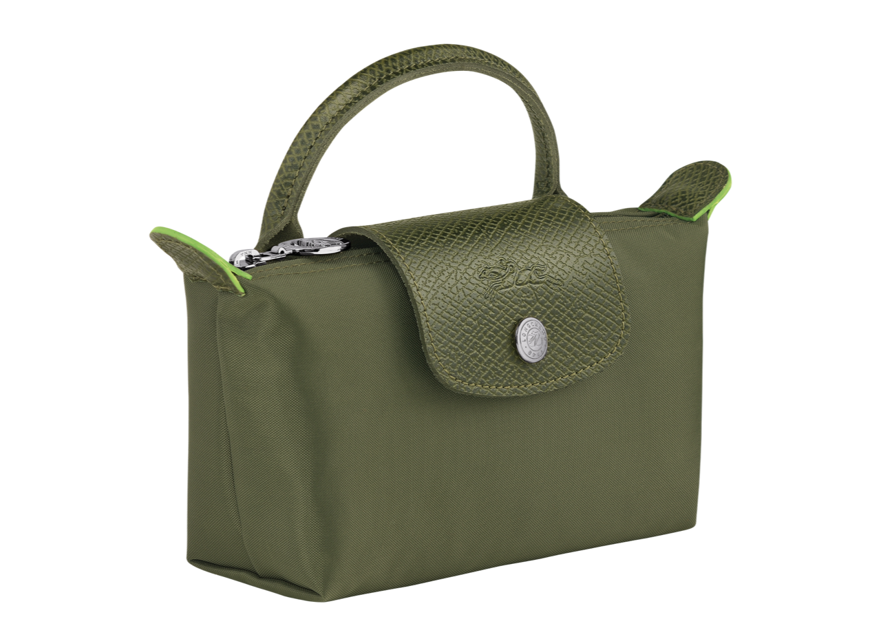 Longchamp Le Pliage Green Pouch - photo 2