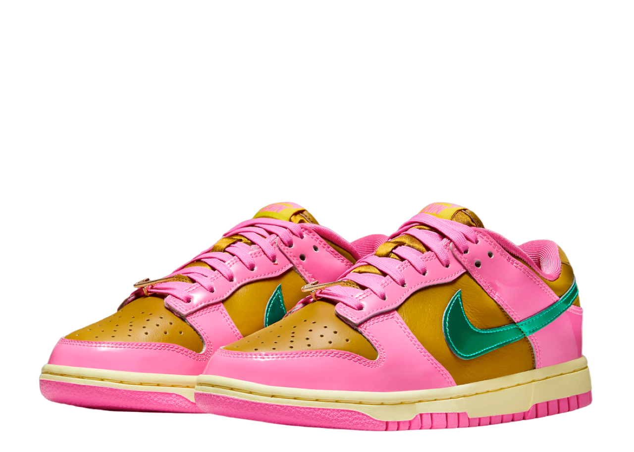 Nike Dunk Low Paris Goebel Pink Brown (W) - photo 2