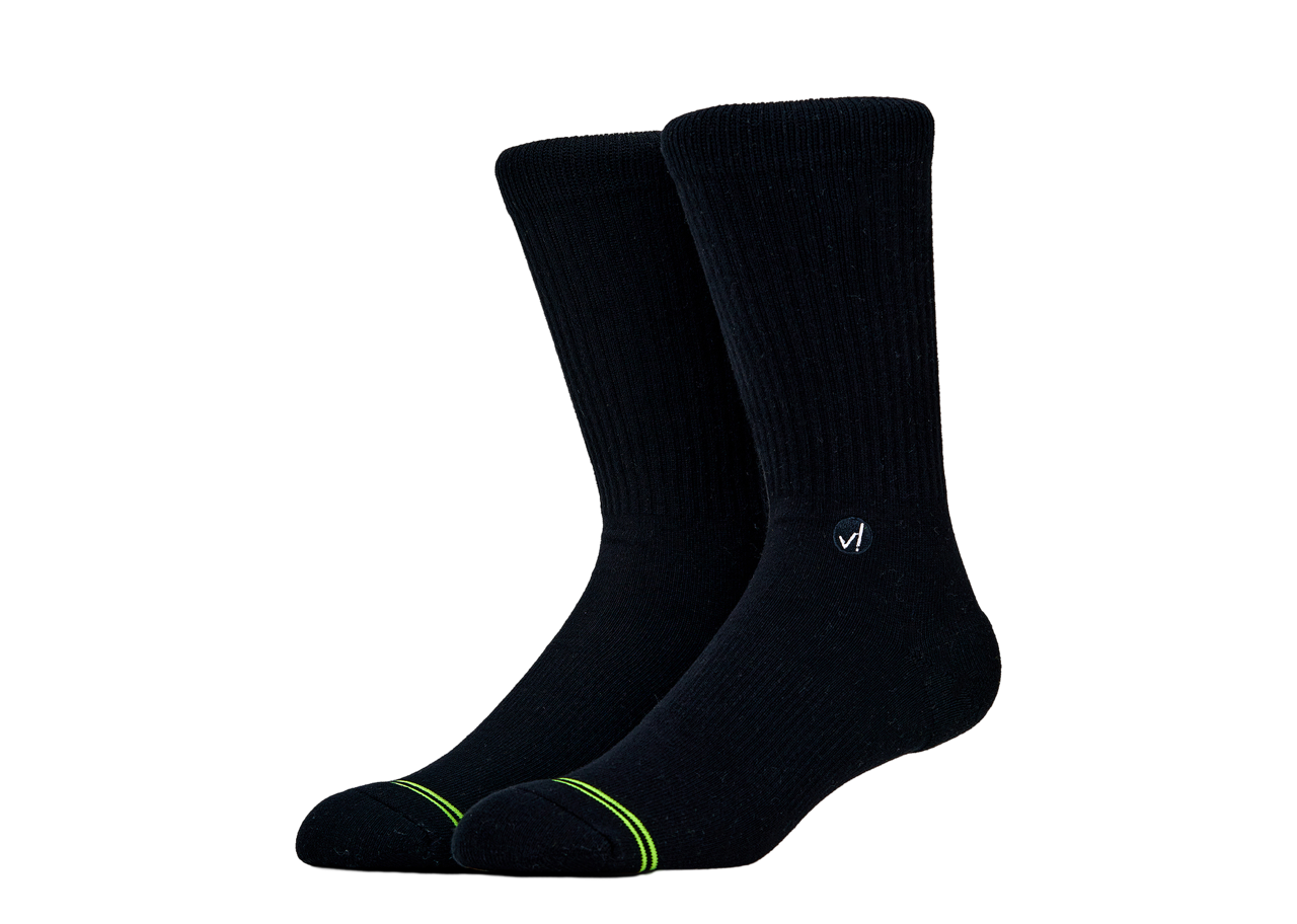 Voted Socks Essential Crew Black - photo 2