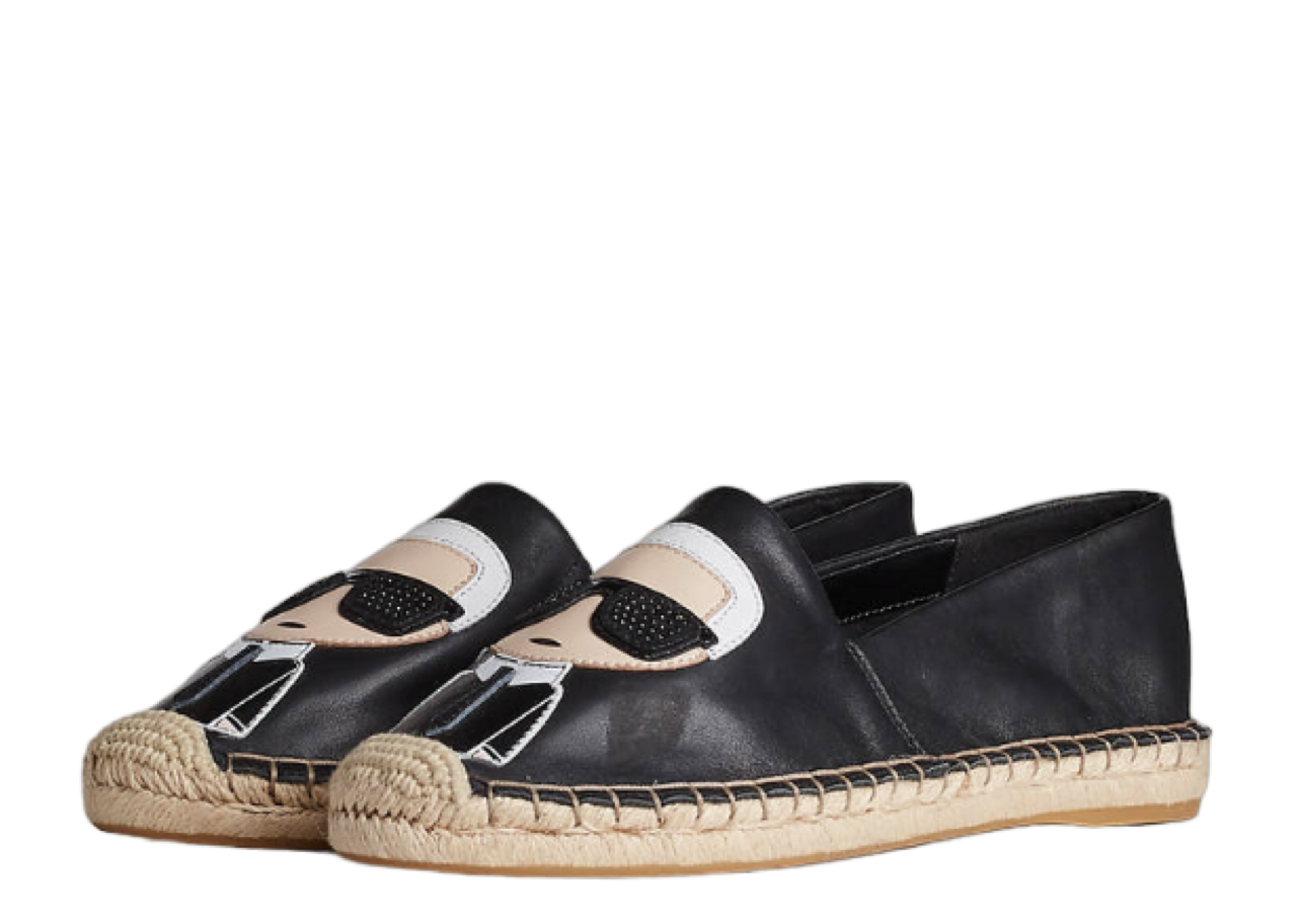 Karl Lagerfeld Ikonic Kamini Espadrille Slip-On Black - photo 2