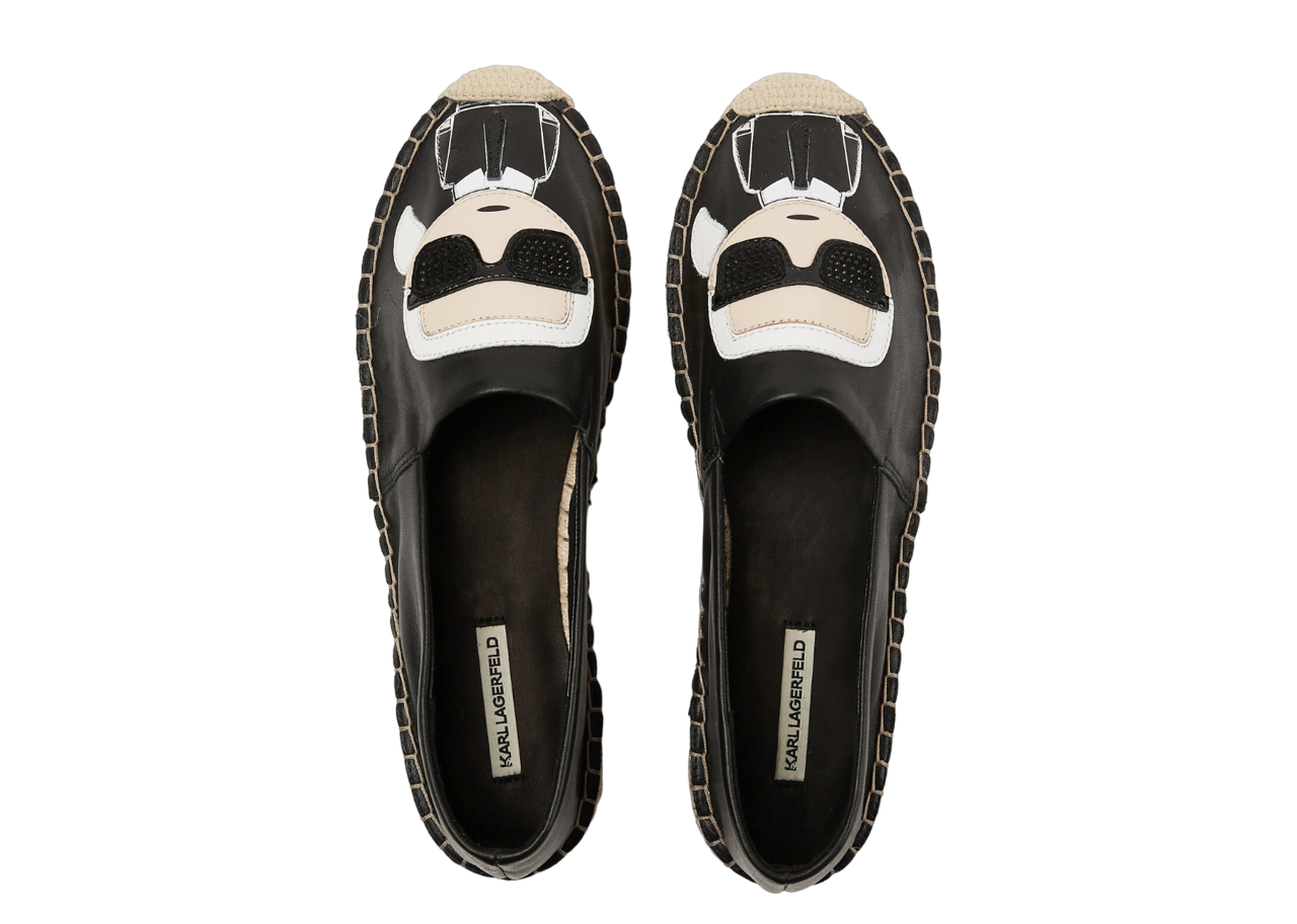 Karl Lagerfeld Ikonic Kamini Espadrille Slip-On Black - photo 3