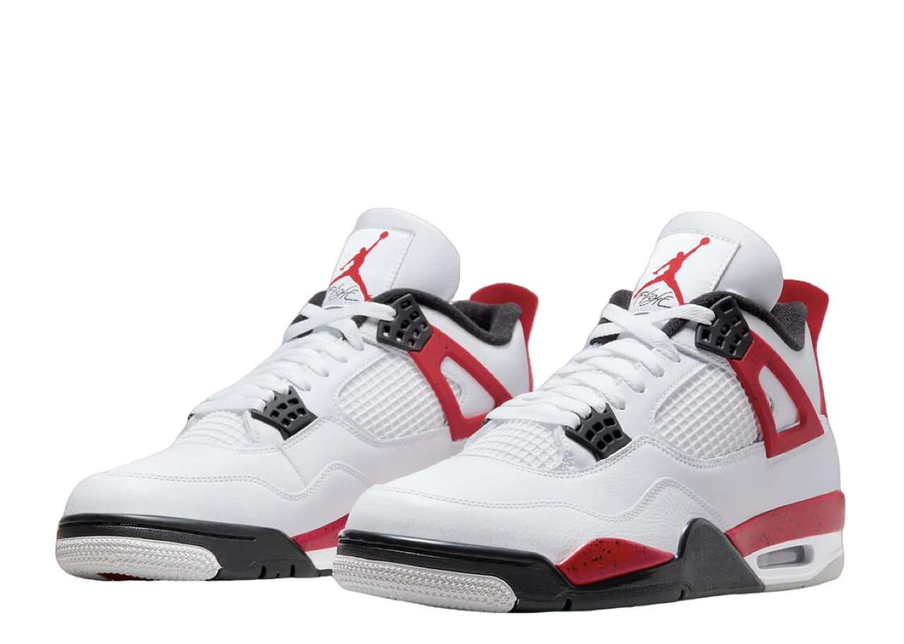 Air Jordan 4 Retro Red Cement (Grade School) - photo 2
